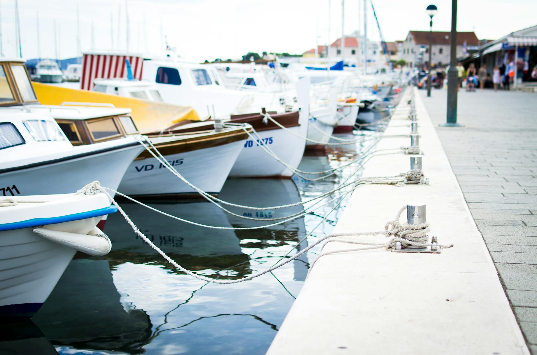 boats near dock